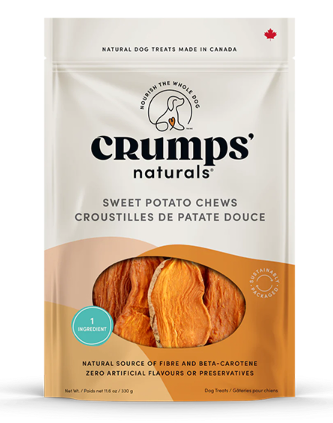 Crumps' Naturals Dog Sweet Potato Chews