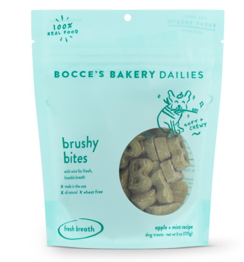 Bocce's Bakery Dog Dailies Brushy Bites