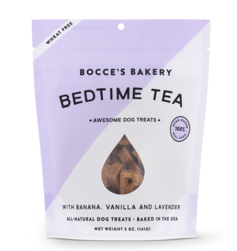 Bocce's Bakery Dog Crunchy Biscuits -Bedtime Tea - Turmeric Latte