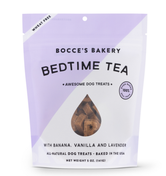 Bocce's Bakery Dog Crunchy Biscuits -Bedtime Tea - Turmeric Latte