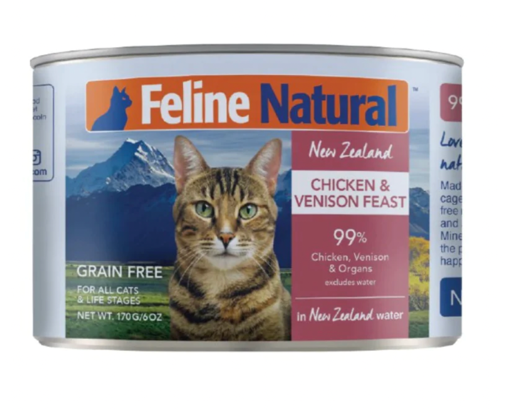 Feline Natural - Chicken & Venison Feast Can