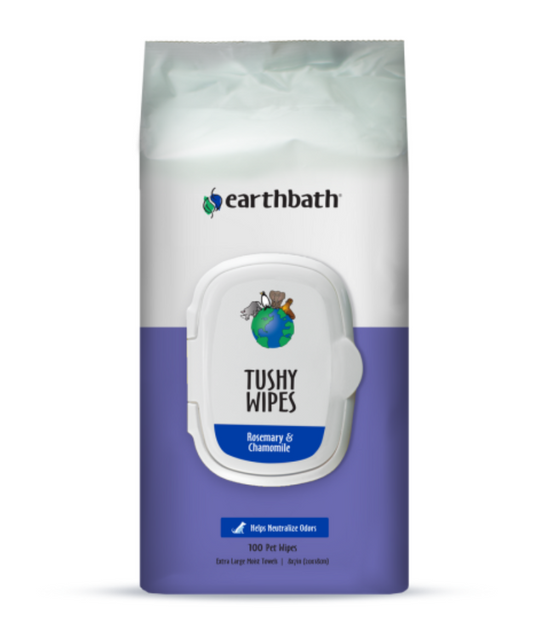 Earthbath Tushy Wipes Rosemary & Chamomile