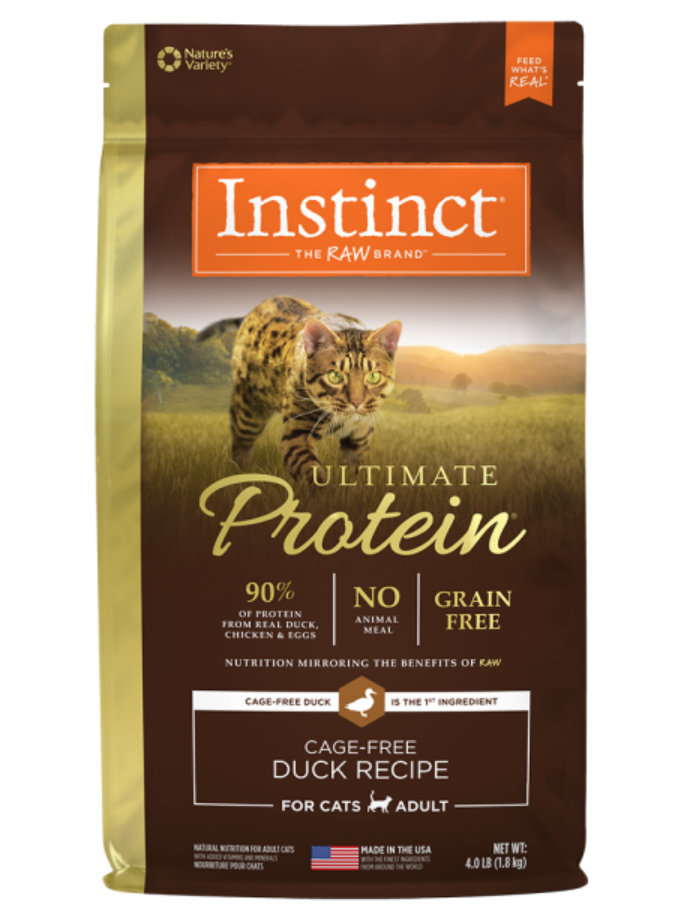 Instinct Cat Ultimate Protein GF Kibble Chicken -Duck