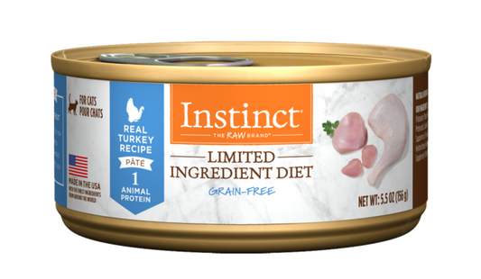 Instinct Cat GF LID Cans CageFree Turkey