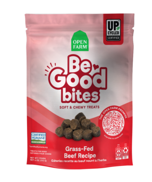 Open Farm Dog Treats Be Good Bites Beef -Chicken -Kind Earth Insect - Kind Earth Plant