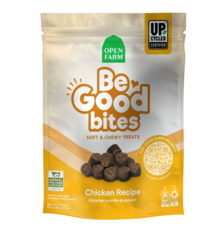 Open Farm Dog Treats Be Good Bites Beef -Chicken -Kind Earth Insect - Kind Earth Plant