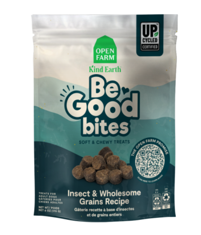 Open Farm Dog Treats Be Good Bites Beef -Chicken -Kind Earth Insect - Kind Earth Plant