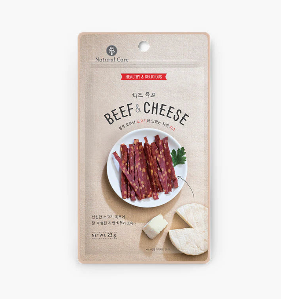 Natural Core Cheese Sticks - Beef PREORDER