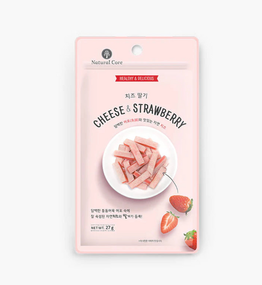 Natural Core Cheese Sticks - Strawberry