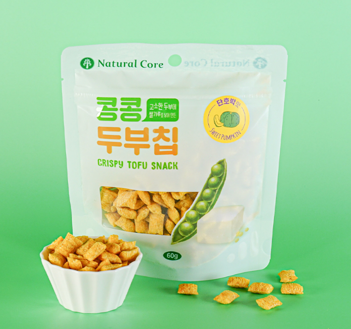 Natural Core crispy tofu snack