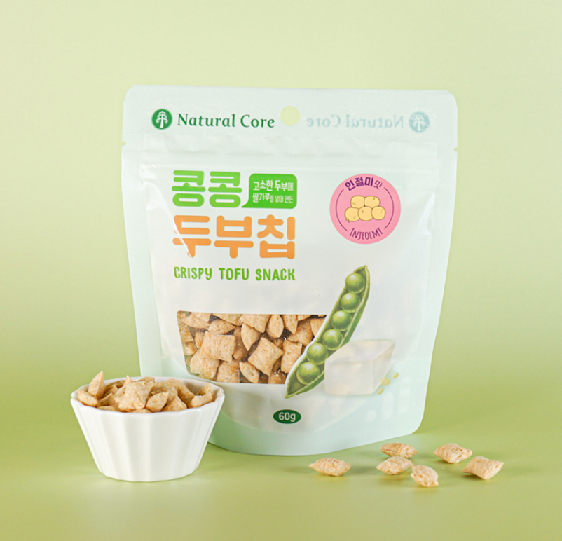 Natural Core crispy tofu snack