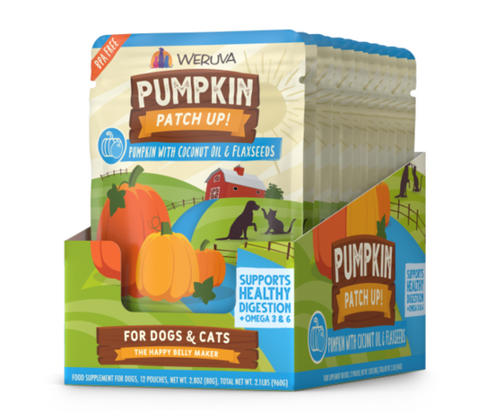 Weruva Cat/Dog Pumpkin Patch Up w Coconut&Flax