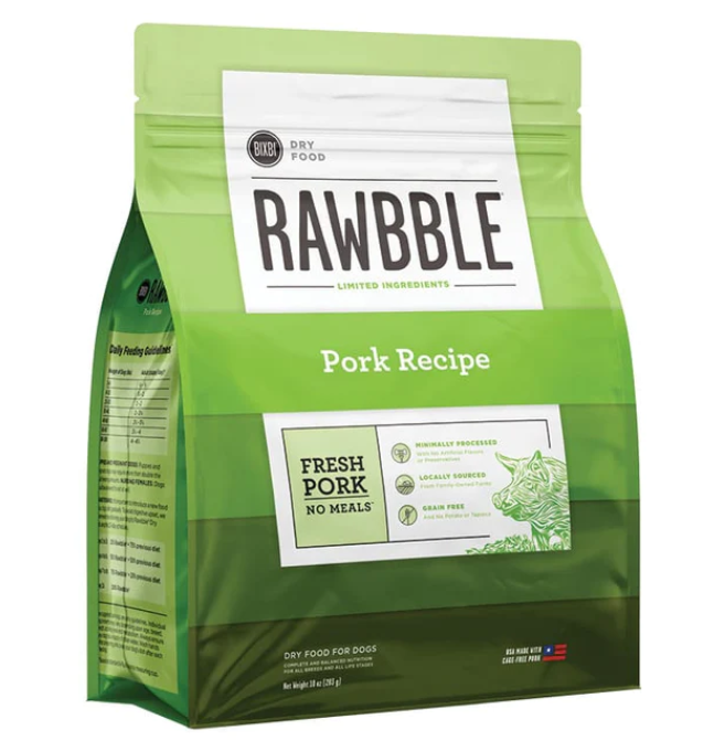 BIXBI - Dry Food for Dog - Rawbble - Pork