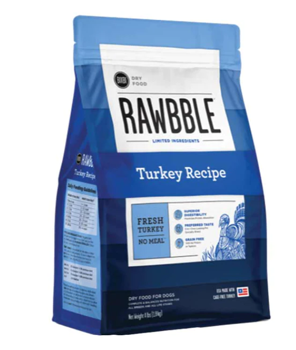 BIXBI -Dry Food for Dog - Rawbble - Turkey