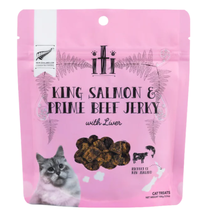 iTi - Treats - Cat - King Salmon & Beef Jerky