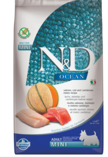 FARMINA Ocean Dog Salmon, COD Cantalou AD MINI