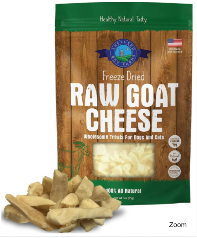 SHEPHERD BOY FARMS Freeze Dried Goat Cheese