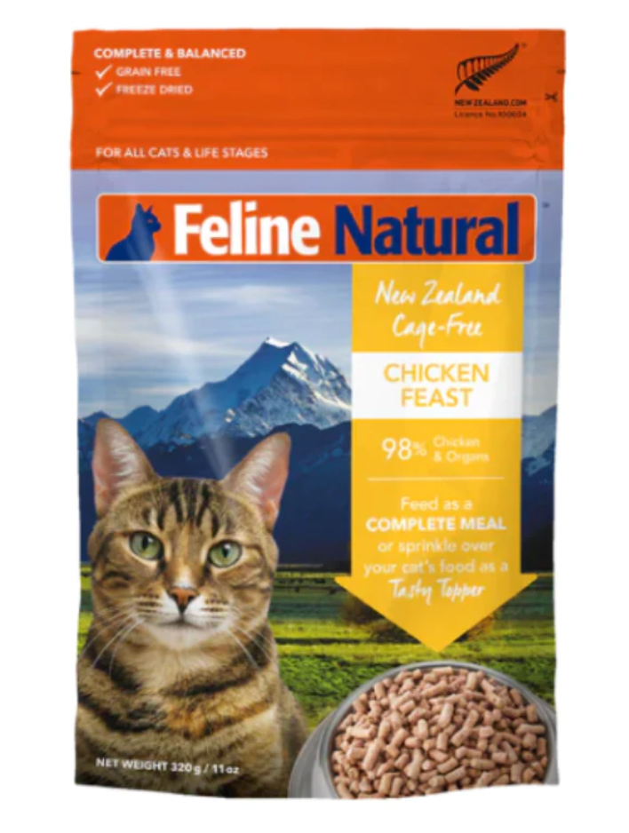 Feline Natural - Chicken Feast Freeze Dried- 320g