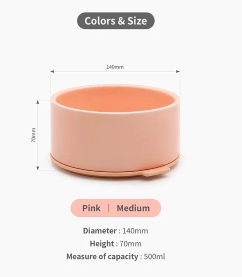 INHERENT STACKABLE PUDDING BOWL - PINK