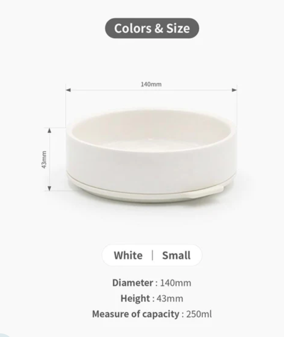 Inherent Stackable Pudding Bowl - White