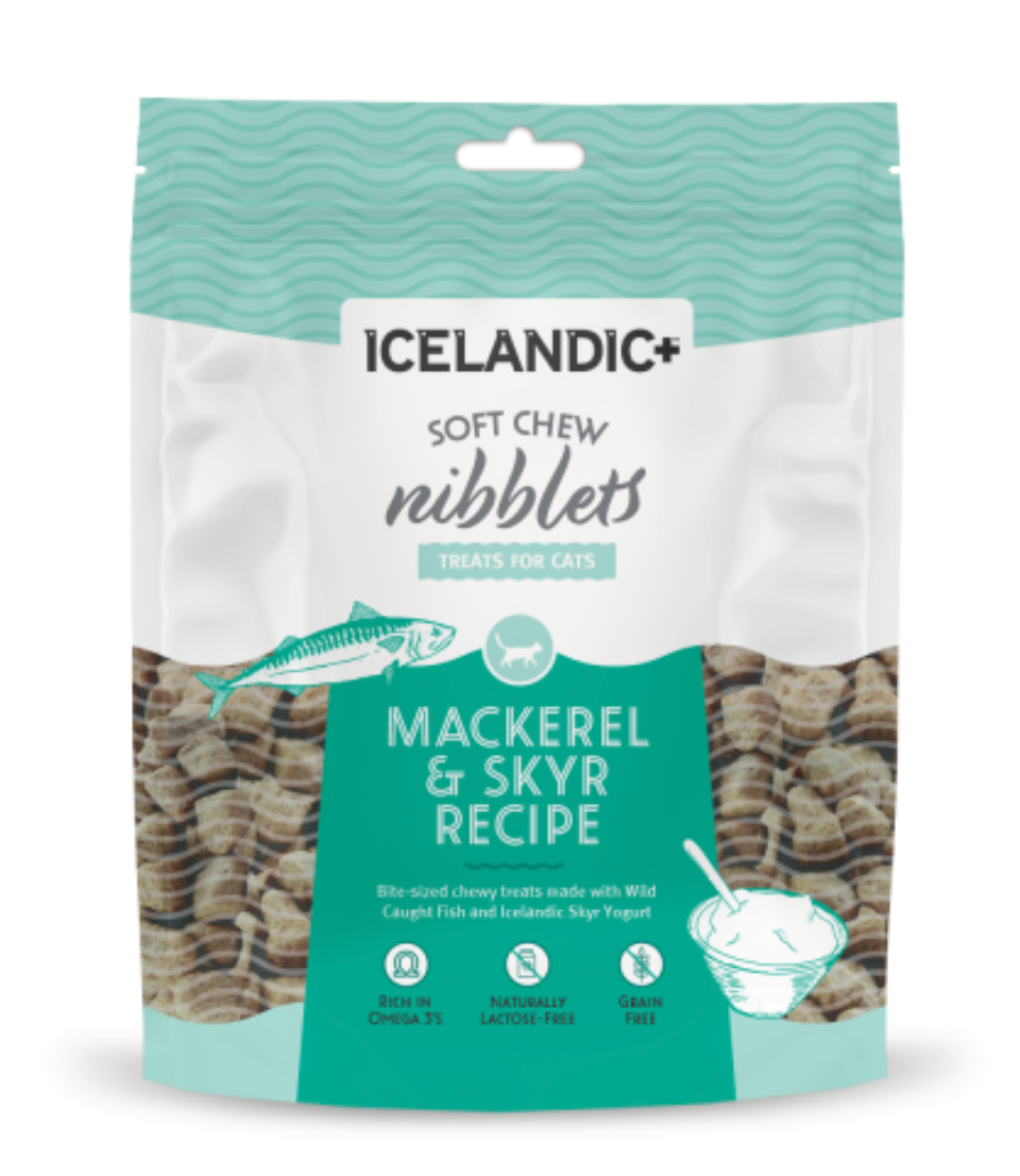 Icelandic+ Cat Nibblets Mackerel & Skyr 2.25 oz