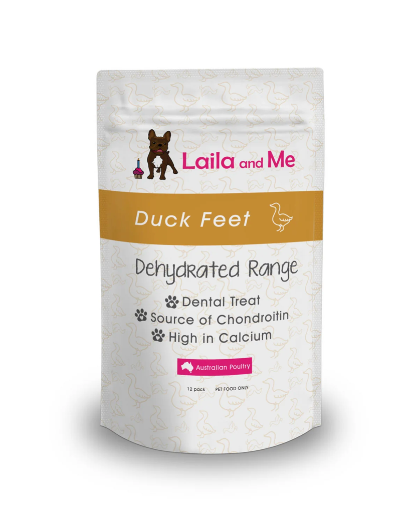 Laila and Me Duck Feet Large 12 pcs