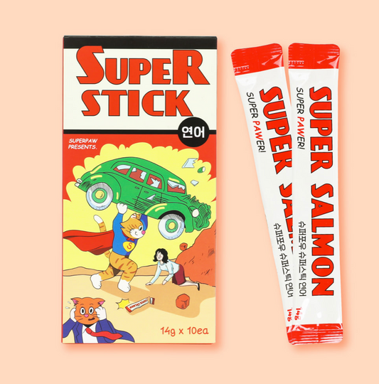 Super Paw Super Stick Salmon Cat Snack Dog Snack