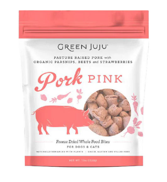 Green Juju - Pork Pink Freeze Dried Whole Food Bites