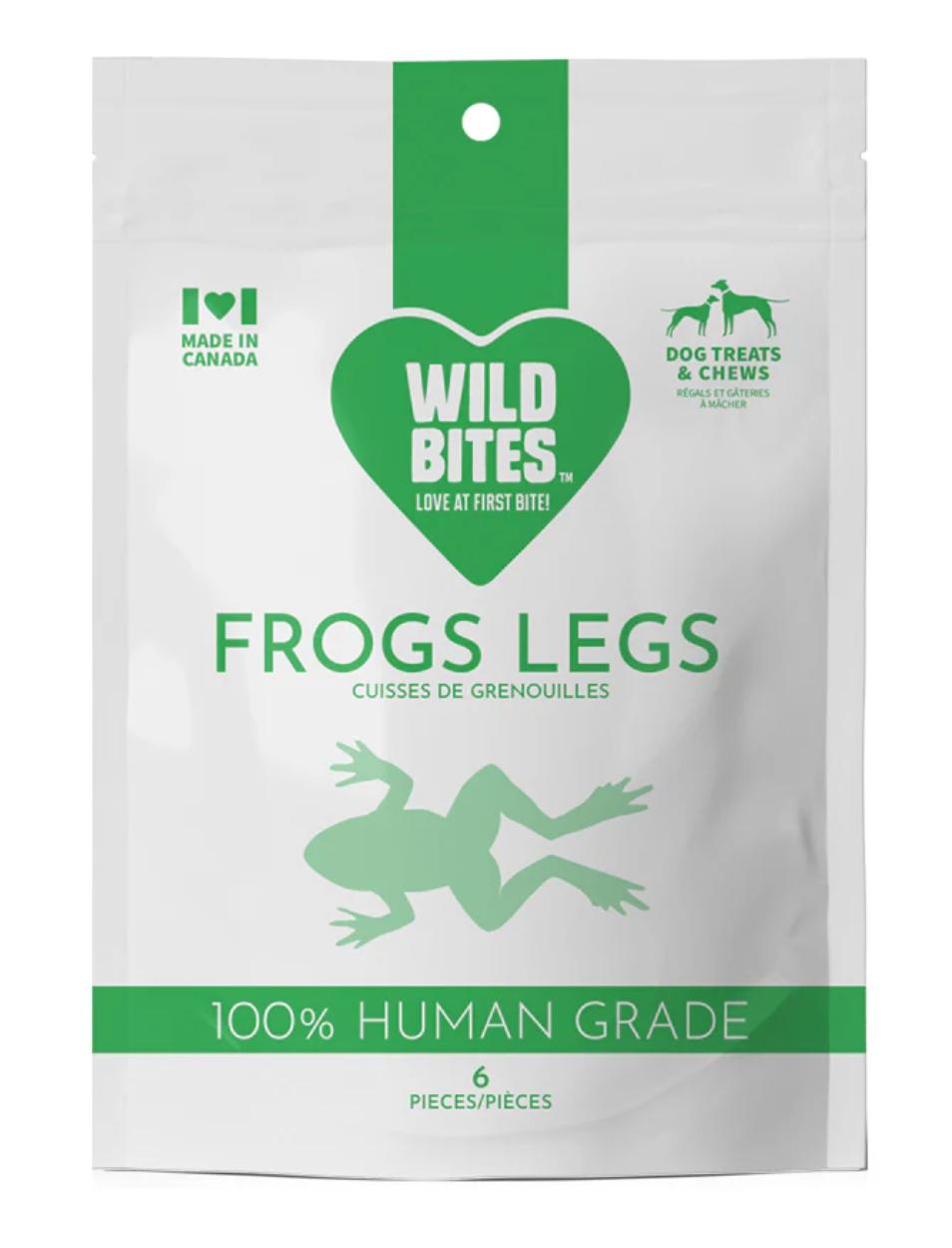 WildBites Frog Legs 6 pieces