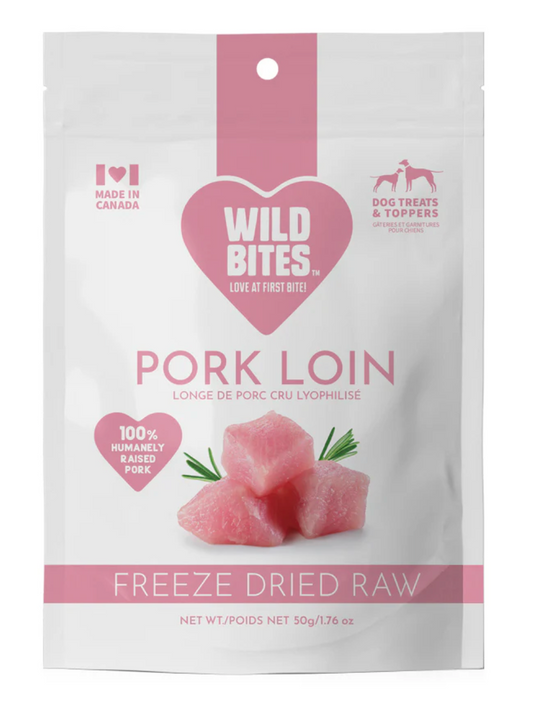 WildBites FREEZE DRIED PORK LOIN