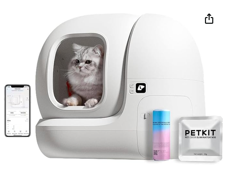 PETKIT Extra Large Self Cleaning Cat Litter Box