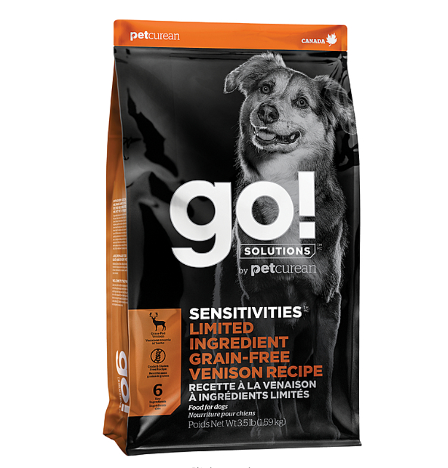 GO! Sensitivities LID GF Venison 3.5LB