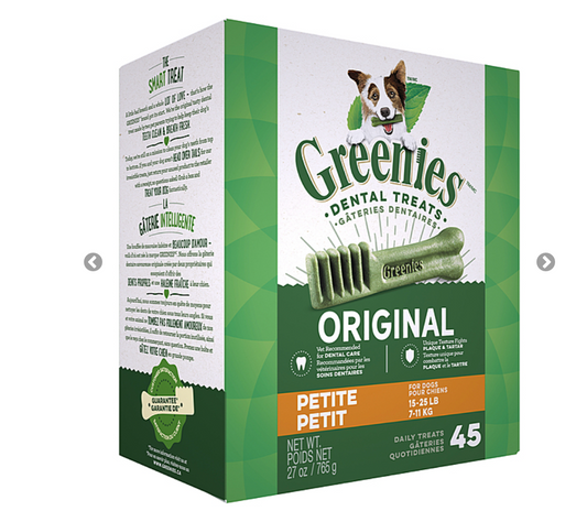 Greenies Original Petite 45CT | 27OZ