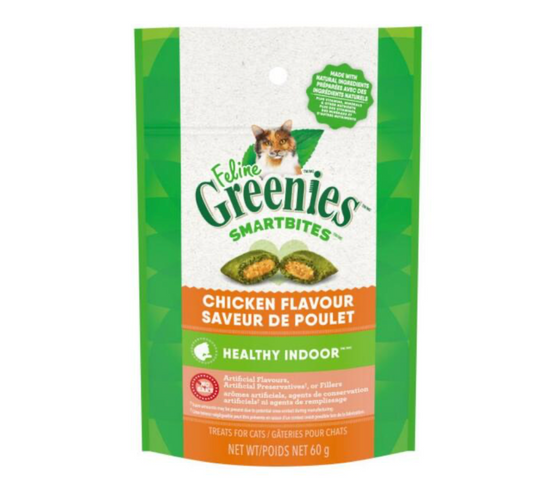 Greenies Smartbites Healthy Indoor Chicken2.1OZ(12)|Cat