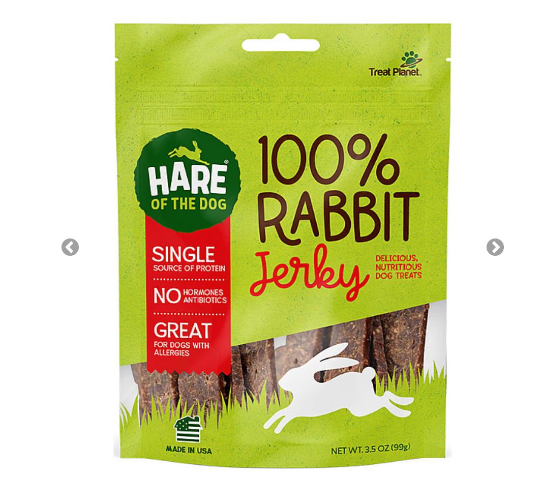 Hare of the Dog Rabbit Jerky 3.5OZ