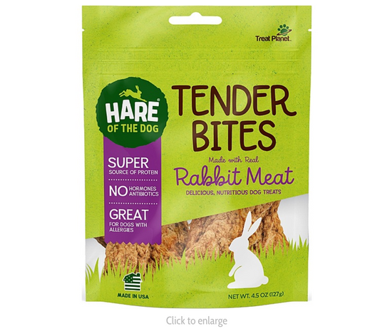 Hare of the Dog Rabbit Tender Bites 4.5OZ