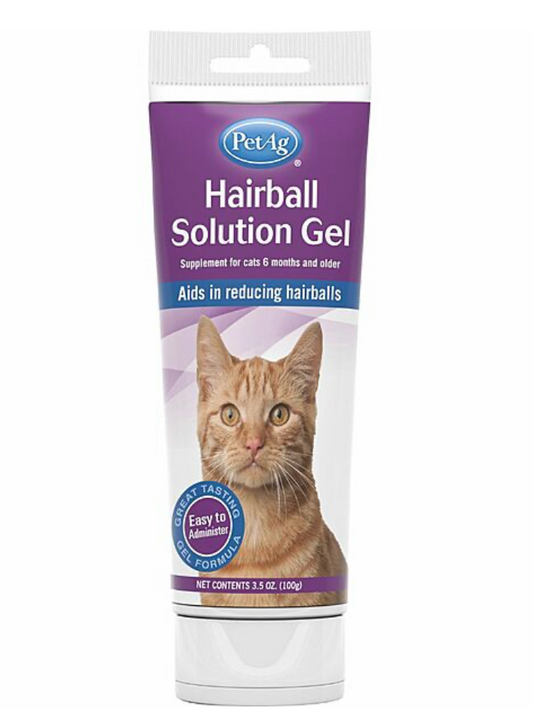 PetAg Hairball Solution Gel 3.5OZ | Cat