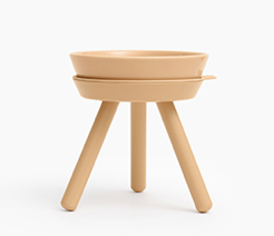 Inherent Oreo table- Wooden Beige