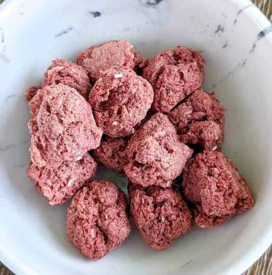 MIMI AND SOSO FREEZE DRIED MINI BISON MEATBALLS