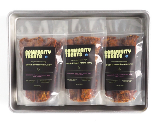 COMMUNITY TREATS Duck & Sweet Potato Jerky