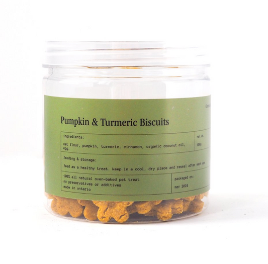 COMMUNITY TREATS Pumpkin & Turmeric Biscuits