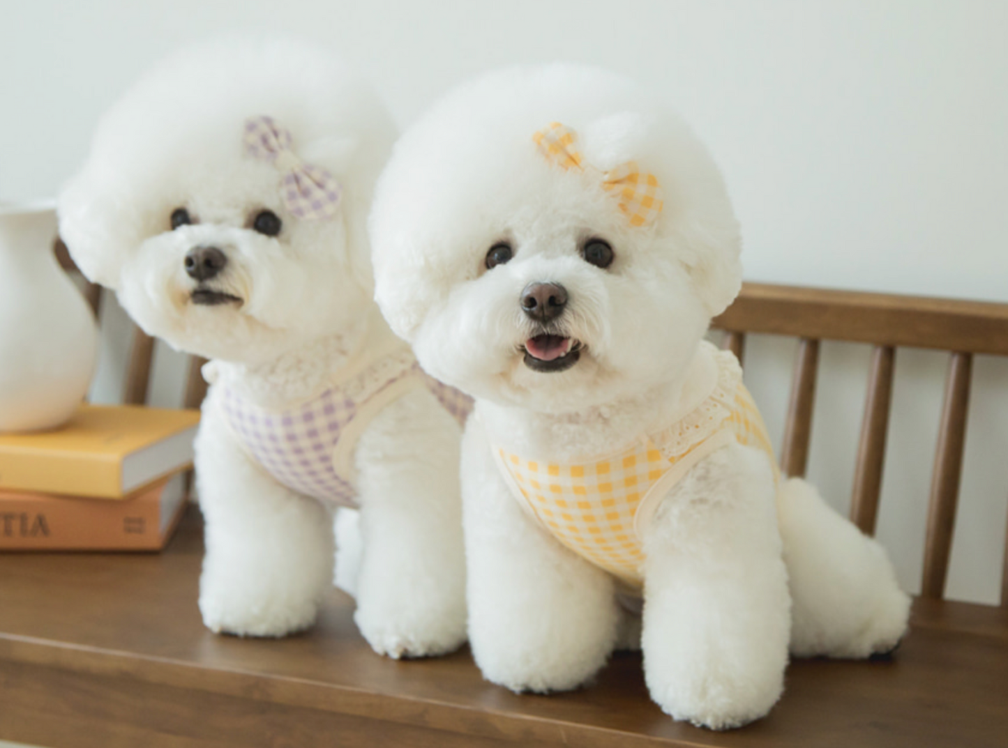 RUANDDAM Cozy check sleeveless