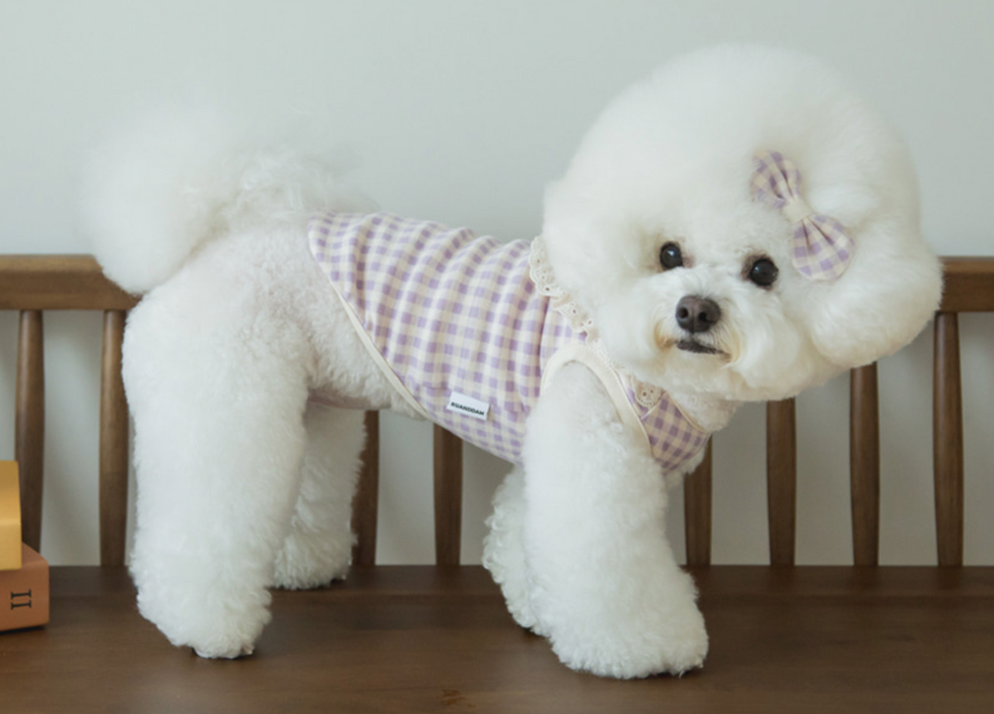 RUANDDAM Cozy check sleeveless