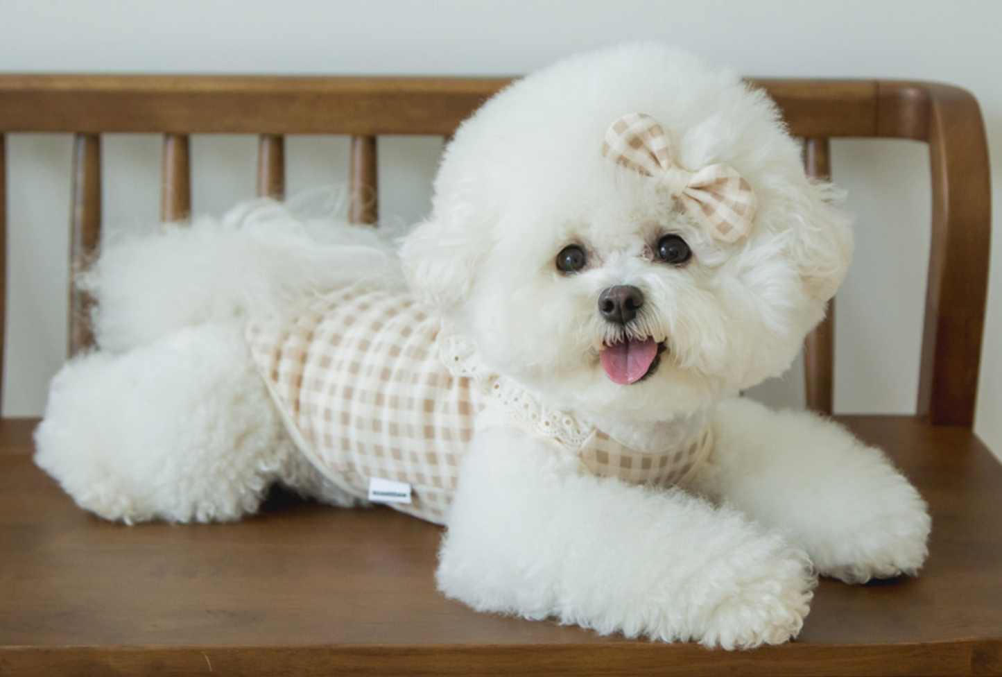 RUANDDAM Cozy check sleeveless