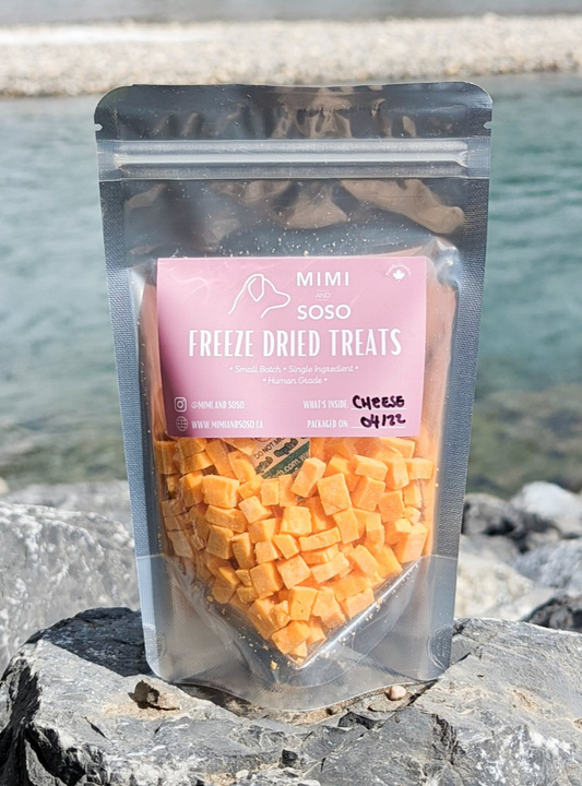 MIMI AND SOSO FREEZE DRIED CHEESY TRAINING BITES