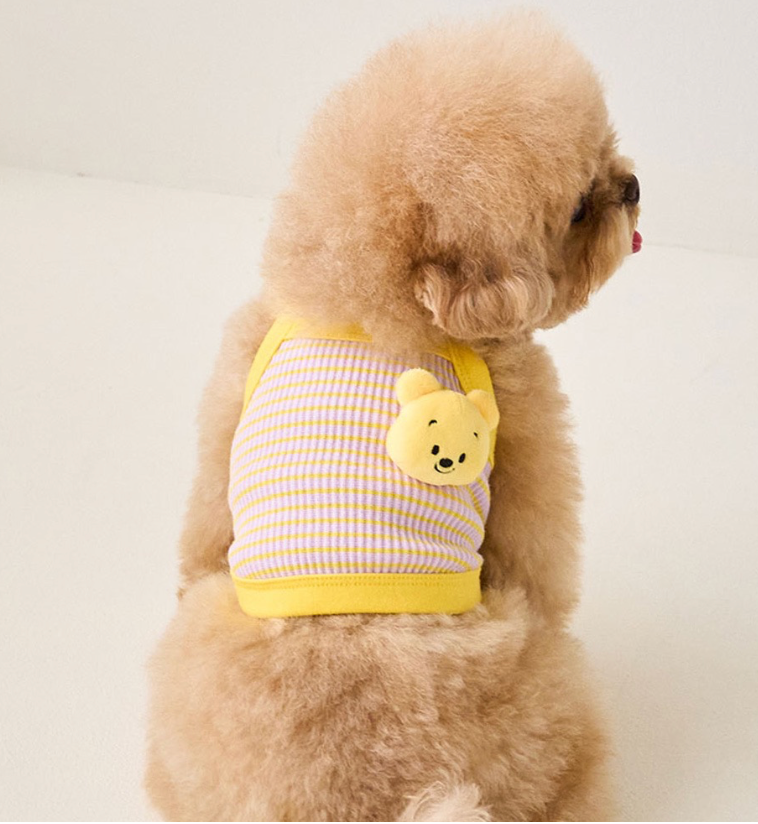 BENNYS [DISNEY] POOH_DOLL CROP TOP