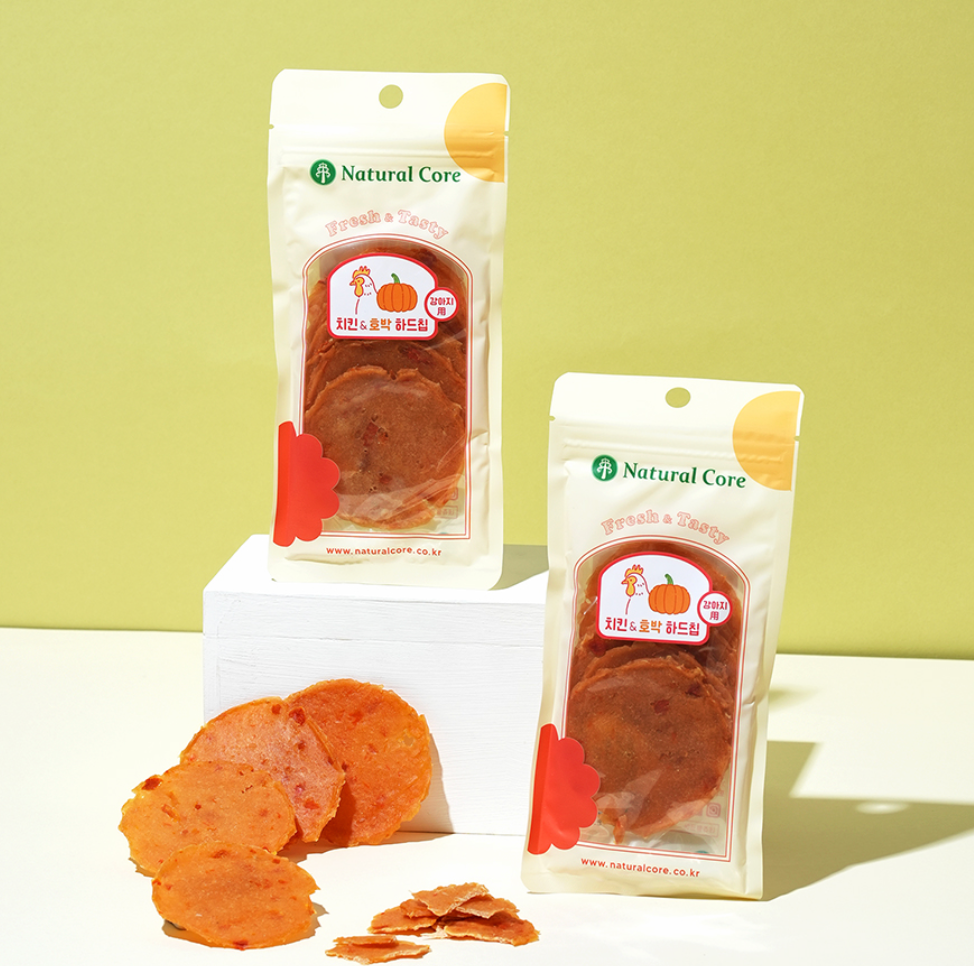 Natural Core Chicken pumpkin hard chips 40g