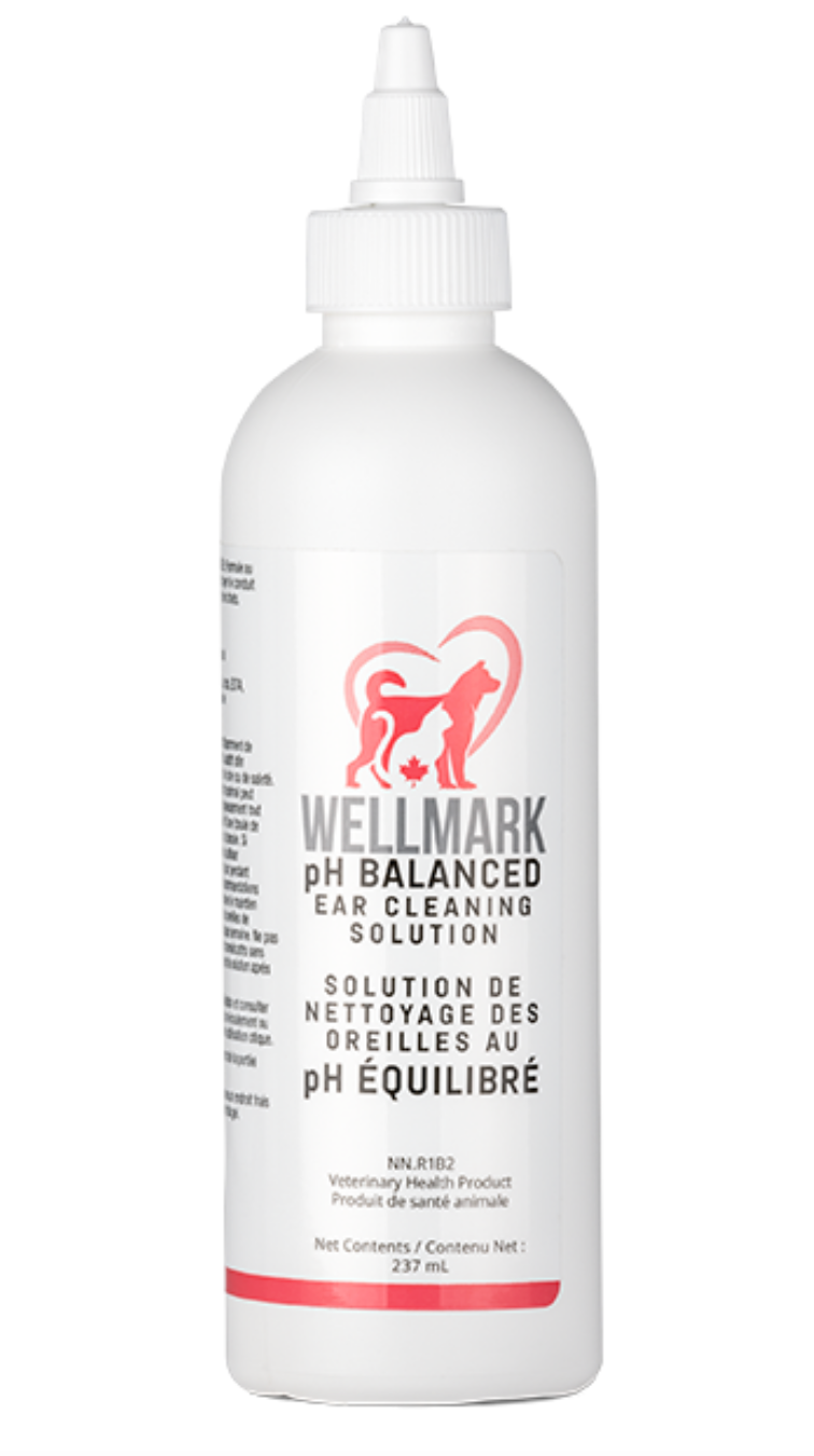 Wellmark Dog/Cat pH Balanced Ear Cleaning Solution 237ml