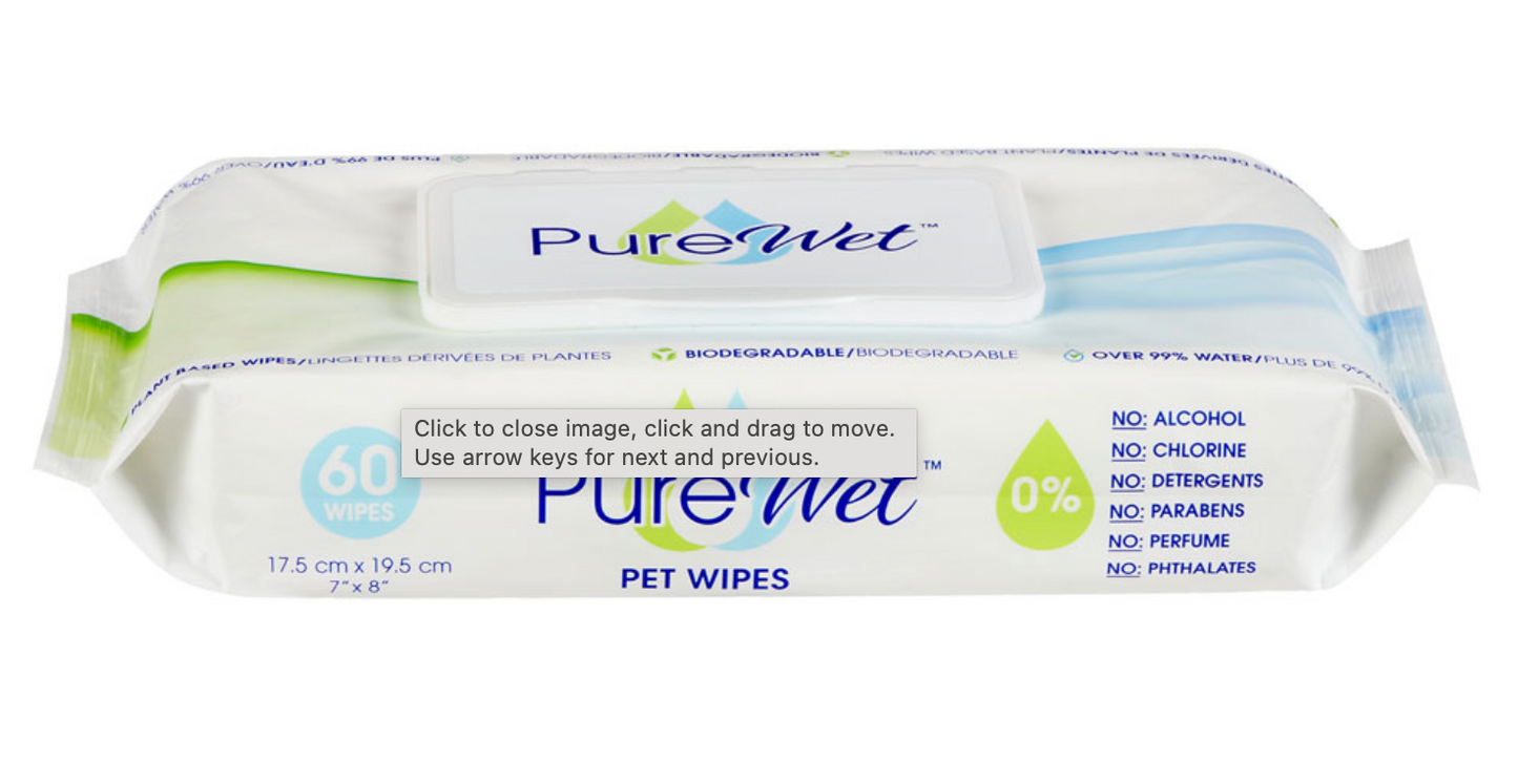 PUREWET Pet Wipes