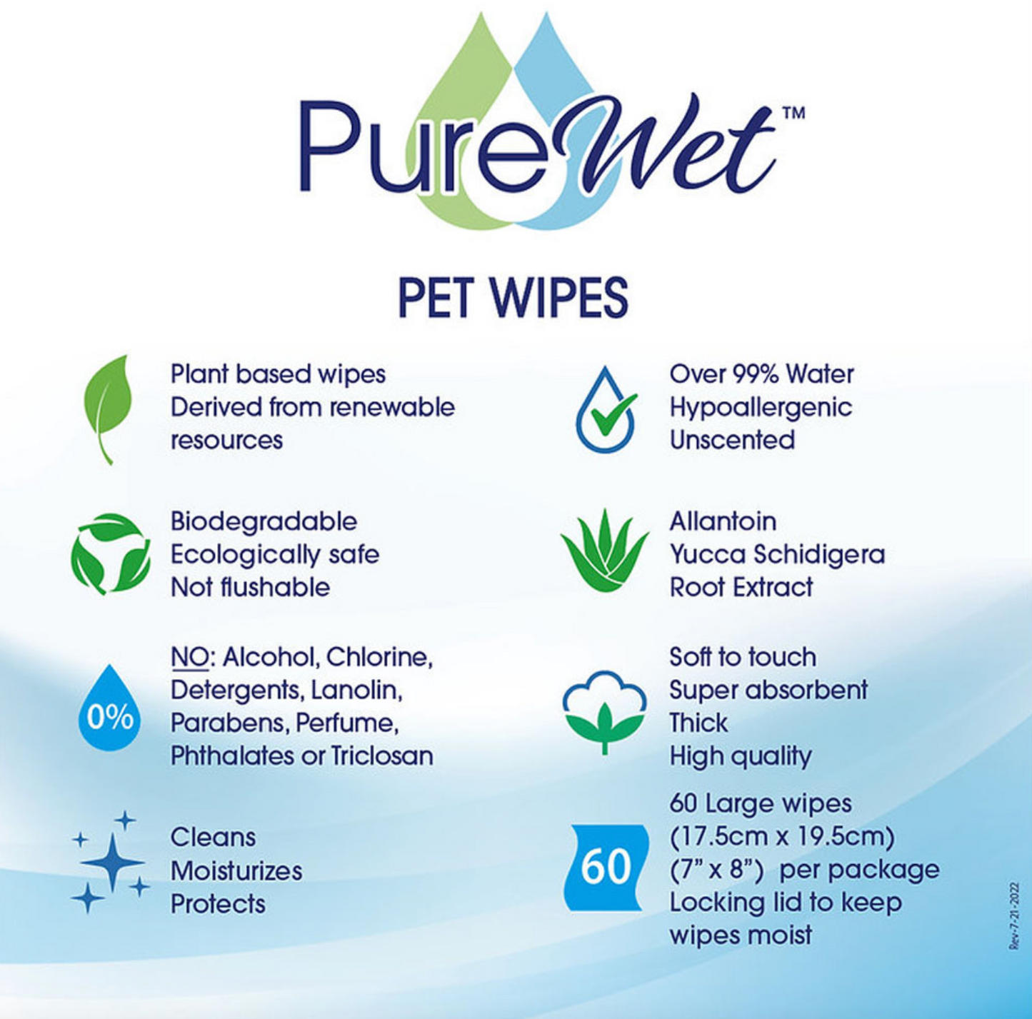 PUREWET Pet Wipes